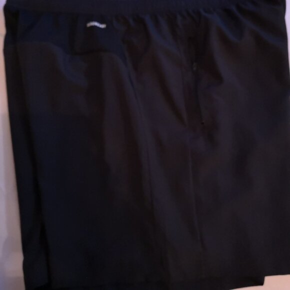 Adidas Aeroready Men's Size 2XL Elastic Waist Black Shorts - Picture 2 of 6